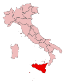 Sicilia en Italia