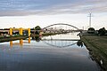 Riedbahnbrücke West über den Neckar