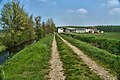 La roggia Misana presso la cascina Fiumicella di sotto