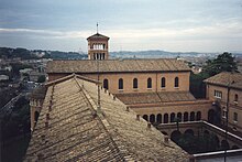 Sant'Anselmo in Rome, the seat of the Abbot Primate of the Benedictine Confederation Roma Sant Anselmo 01.jpg