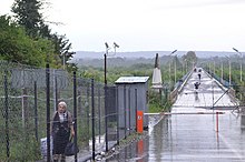 Russian military post at the administrative boundary line of Abkhazia, 2016.jpg