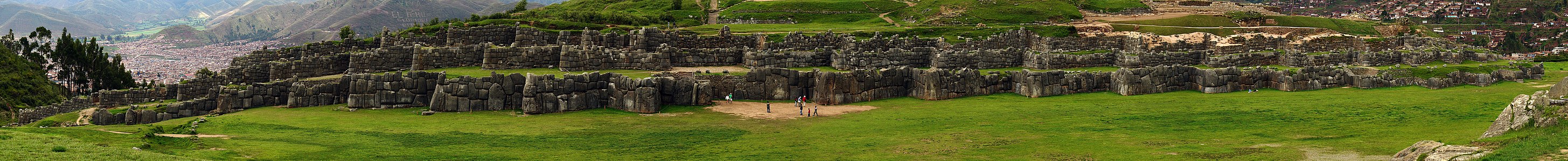 Sacsayhuamán, İnka kalesi harabeleri (Üreten:S23678)