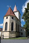 Saint Adalbert of Prague Church, Jílové u Prahy, 200788.jpg