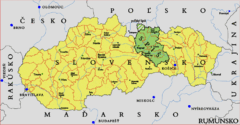 Położenie Spisza