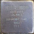 Stolperstein für Helene Riehs (Cardinalstraße 9)