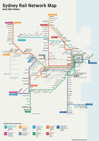 Sydney Rail Network