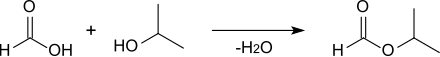 Herstellung von Isopropylformiat durch Veresterung