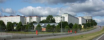 The suburb Tensta in northwestern Stockholm Tensta 2009d.jpg