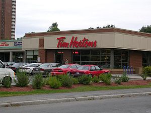 Tim Hortons in Ottawa, ON, Canada