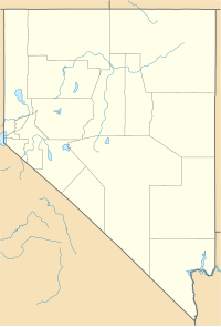 Upper Colony Fire is located in Nevada