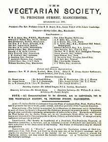 Society notice (1890) Vegetarian Society.jpg