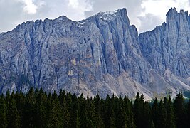 Latemarspitze od Welschnofenu