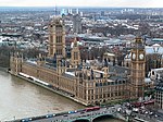 Westminsterpalatset i London är säte för Storbritanniens parlament.
