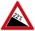 108-68 Gefälle 22%