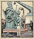 Satir från 1920-talet: Tsaren och tronen vägs in som metallskrot