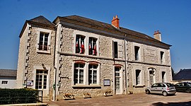 The town hall in Saint-Andelain