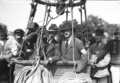 Jacques Schneider et Maurice Bienaimé sur Le Tapir, le 15 juin 1913, à Saint-Cloud lors du grand prix de l'Aéro-Club de France.