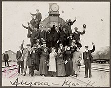 Boston Red Sox at Spring Training, Arizona. Michael T. "Nuf Ced" McGreevy Collection, Boston Public Library 1911 Boston Red Sox at Spring Training, Arizona, March 1911, by an unknown photographer, from the Digital Commonwealth - commonwealth sf268596z.jpg