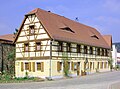 Zwei Wohnhäuser, ehemalige Lehrerwohnhäuser der Außenstelle der Fürstenschule Grimma (heute Fachwerkhof-Archehof-Klosterbuch)