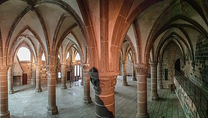 Scriptorium ou salle des Chevaliers.