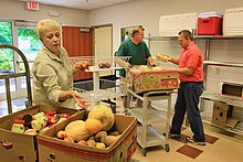 A food bank at Lee University in Cleveland, Tennessee A food bank at Lee University in Cleveland, Tennessee.jpg