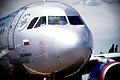 А319-100 компании Aeroflot Volgogradda