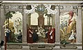 Stolnica Treviso – leva stran kora: Apoteoza sv. Pija X. (Biagio Biagetti)