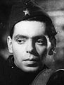Rajkin 1942-ben, egyik filmszerepében, szovjet katonaként.