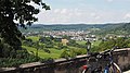 Blick von der Burg ins Wieslauftal