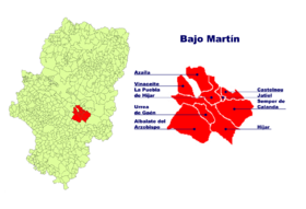 Localisation de Bajo Martín