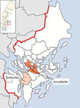 Botkyrka - Localizazion