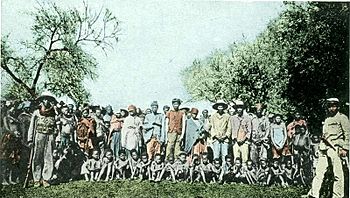 Kriegsgefangene Nama und Herero