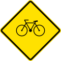 Watch for cyclists