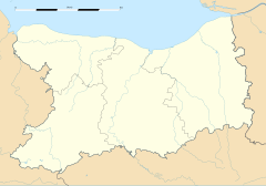 Mapa lokalizacyjna Calvados