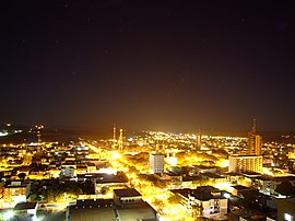 Campo Mourão à noite