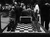 labelled chess board
