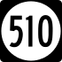 Highway 510 marker