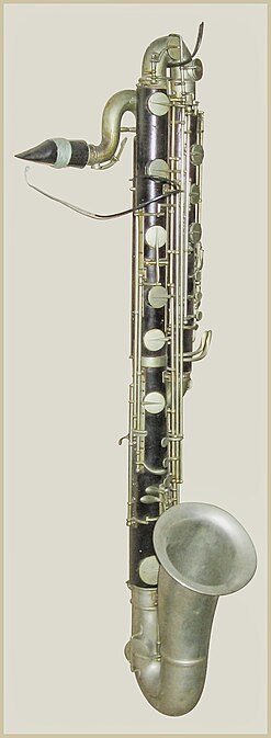 Clarinette-pédale Besson, post-1890.