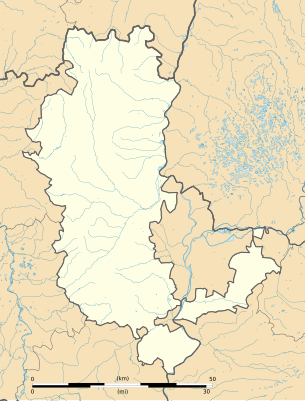 Location map France Rhône