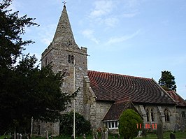 De dorpskerk.