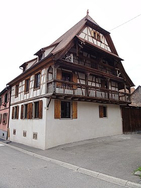 Image illustrative de l’article Maison au 5, rue des Ours à Dambach-la-Ville