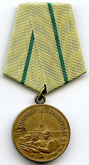 Miniatura para Medalla por la Defensa de Leningrado