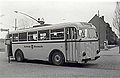 1940: Obus des Typs MPE 1 in Eberswalde, ausgestattet mit dem BBC-Einstangensystem