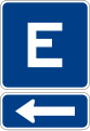 I2-6I Parking zone on the left