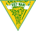 The official coat of arms of the Ngô regime (First Vietnamese Republic).