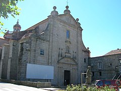 Igrexa do Mosteiro de Montederramo, obra de Gaspar de Arce