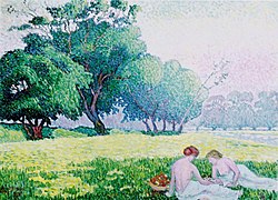 Koristeellinen pannoo (Puistokuva), 1910