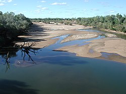 Řeka u Fitzroy Crossing