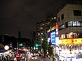 Le quartier Harajuku vu d'en haut.