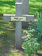 Tombe de Gustave Mesny.